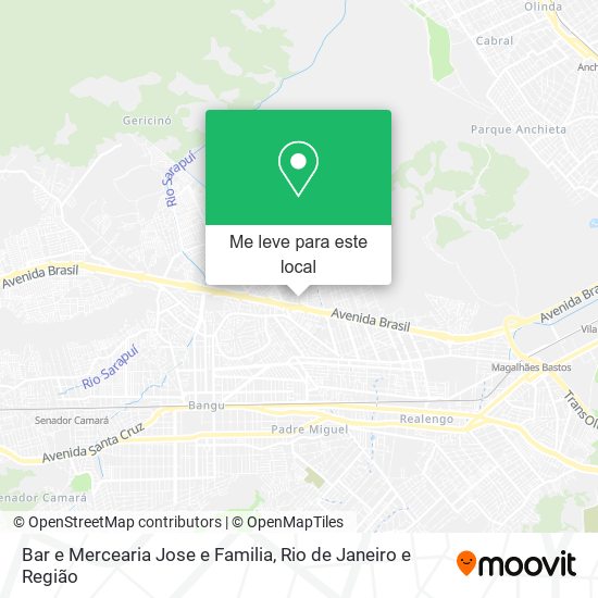 Bar e Mercearia Jose e Familia mapa