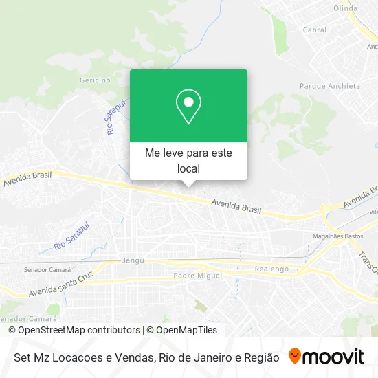 Set Mz Locacoes e Vendas mapa