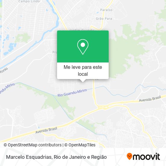 Marcelo Esquadrias mapa