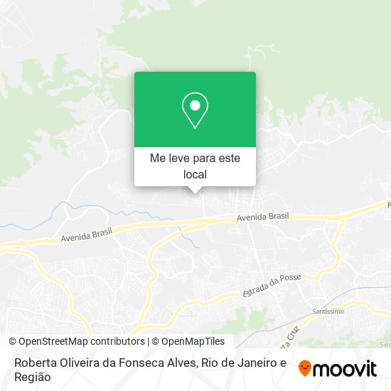 Roberta Oliveira da Fonseca Alves mapa
