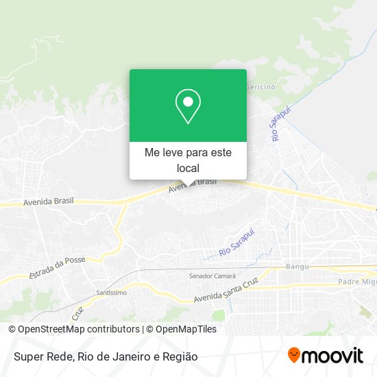 Super Rede mapa