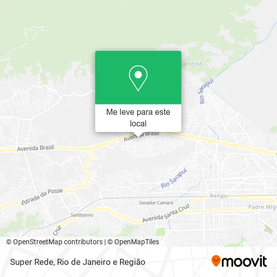 Super Rede mapa