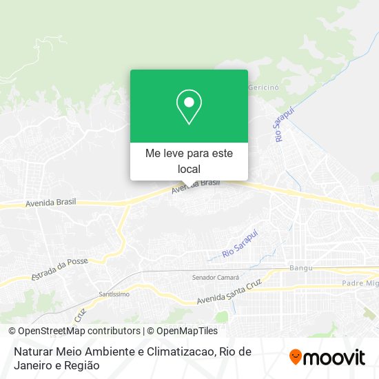 Naturar Meio Ambiente e Climatizacao mapa