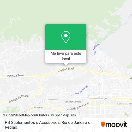 PB Suplementos e Acessorios mapa