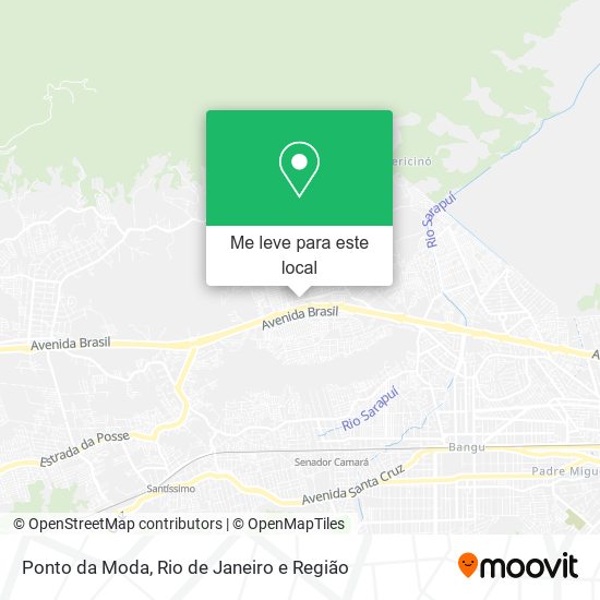 Ponto da Moda mapa