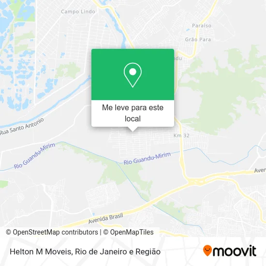 Helton M Moveis mapa
