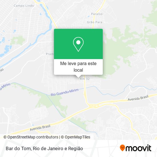 Bar do Tom mapa