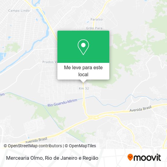 Mercearia Olmo mapa