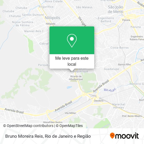 Bruno Moreira Reis mapa