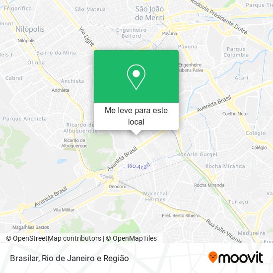 Brasilar mapa