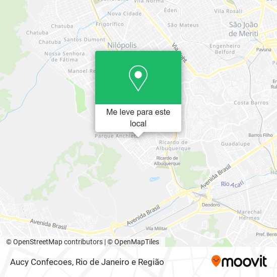 Aucy Confecoes mapa