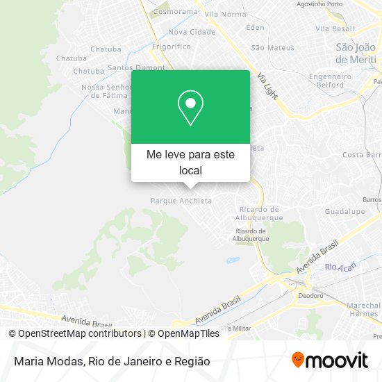 Maria Modas mapa