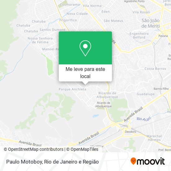 Paulo Motoboy mapa