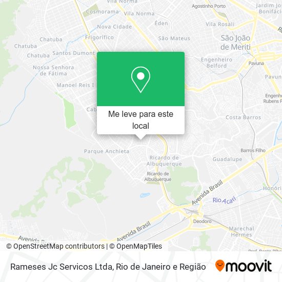 Rameses Jc Servicos Ltda mapa