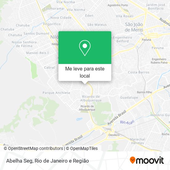 Abelha Seg mapa