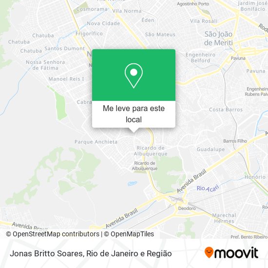 Jonas Britto Soares mapa