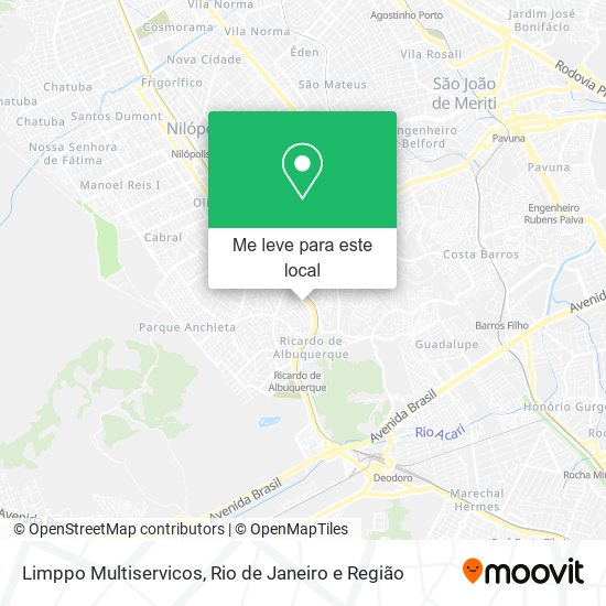 Limppo Multiservicos mapa