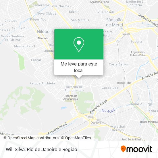 Will Silva mapa