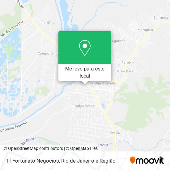 Tf Fortunato Negocios mapa