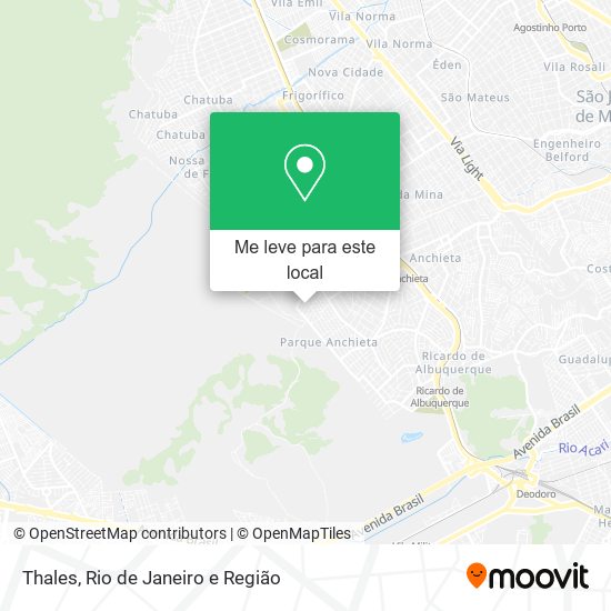 Thales mapa