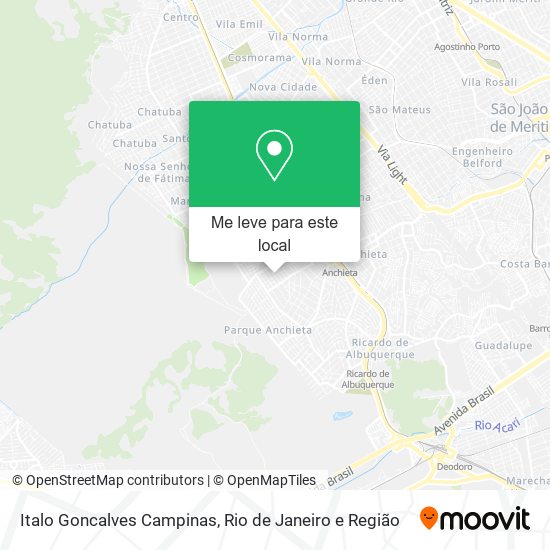 Italo Goncalves Campinas mapa