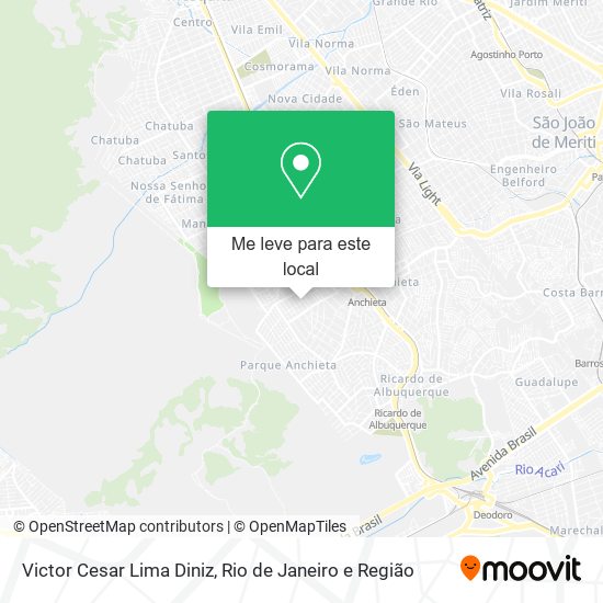 Victor Cesar Lima Diniz mapa