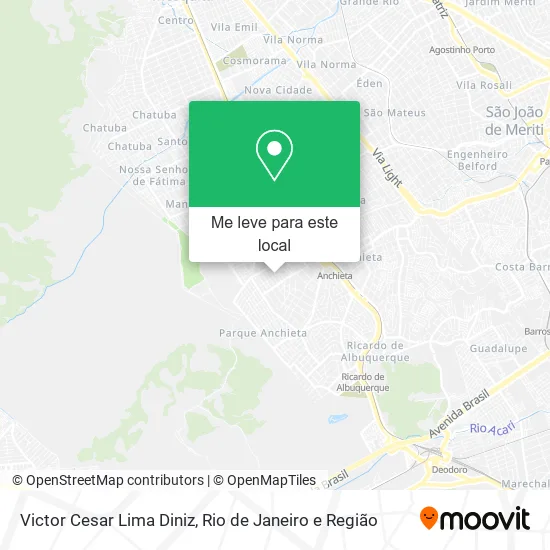 Victor Cesar Lima Diniz mapa