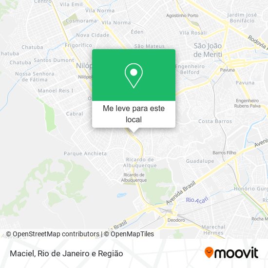 Maciel mapa