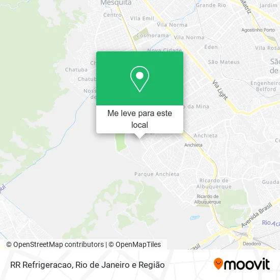 RR Refrigeracao mapa