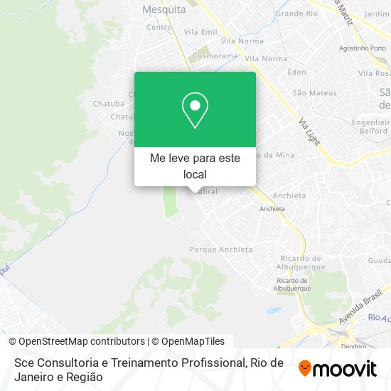 Sce Consultoria e Treinamento Profissional mapa