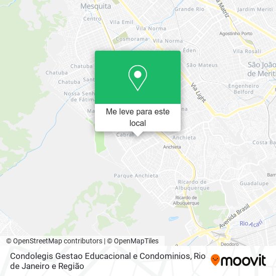 Condolegis Gestao Educacional e Condominios mapa