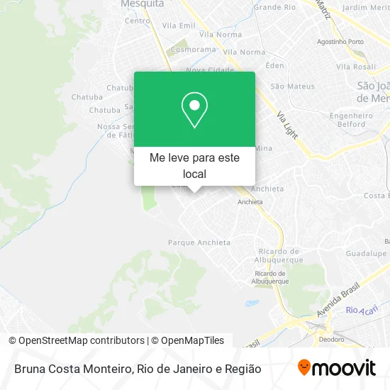 Bruna Costa Monteiro mapa