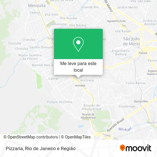 Pizzaria mapa