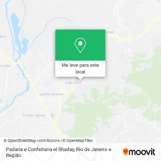 Padaria e Confeitaria el Shaday mapa