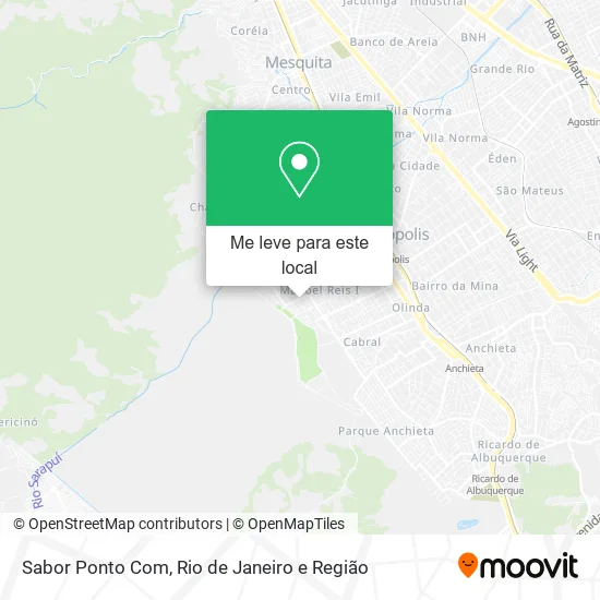 Sabor Ponto Com mapa