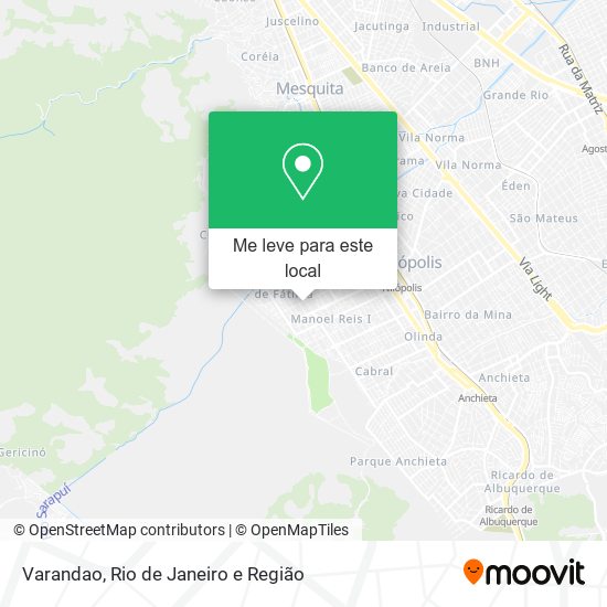 Varandao mapa