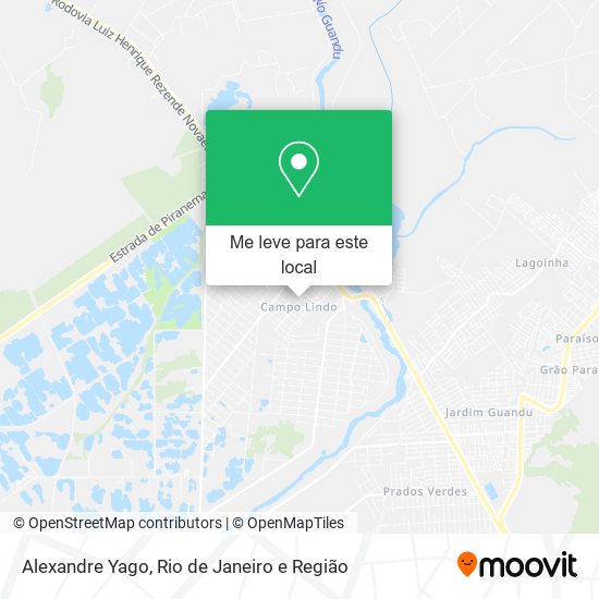 Alexandre Yago mapa