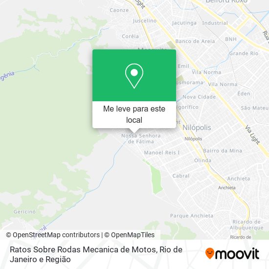 Ratos Sobre Rodas Mecanica de Motos mapa