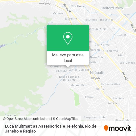 Luca Multmarcas Assessorios e Telefonia mapa