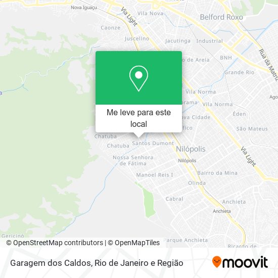 Garagem dos Caldos mapa