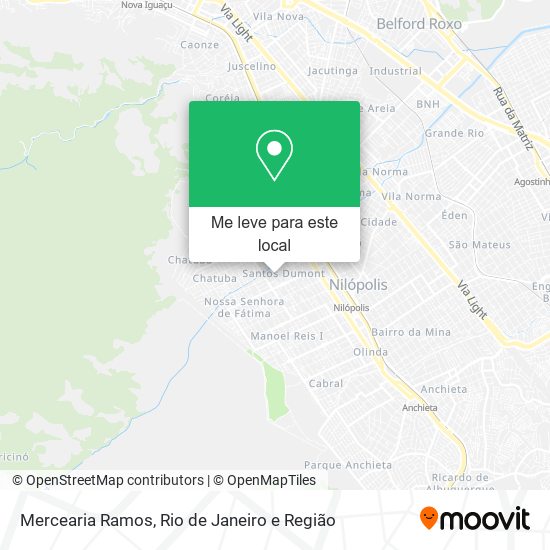 Mercearia Ramos mapa