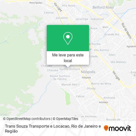 Trans Souza Transporte e Locacao mapa