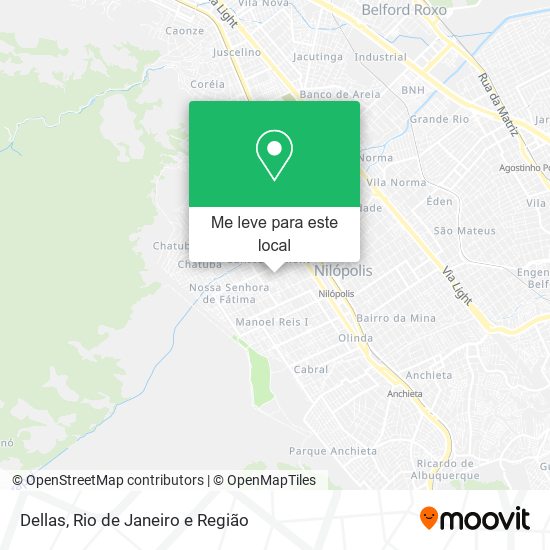 Dellas mapa