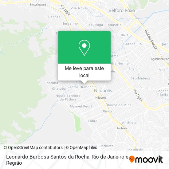 Leonardo Barbosa Santos da Rocha mapa