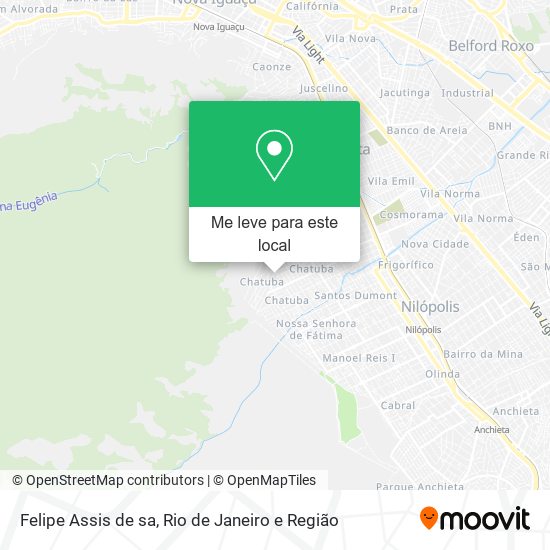 Felipe Assis de sa mapa