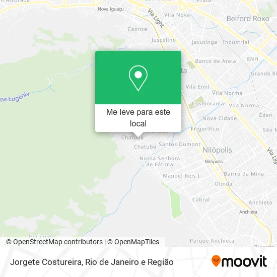 Jorgete Costureira mapa