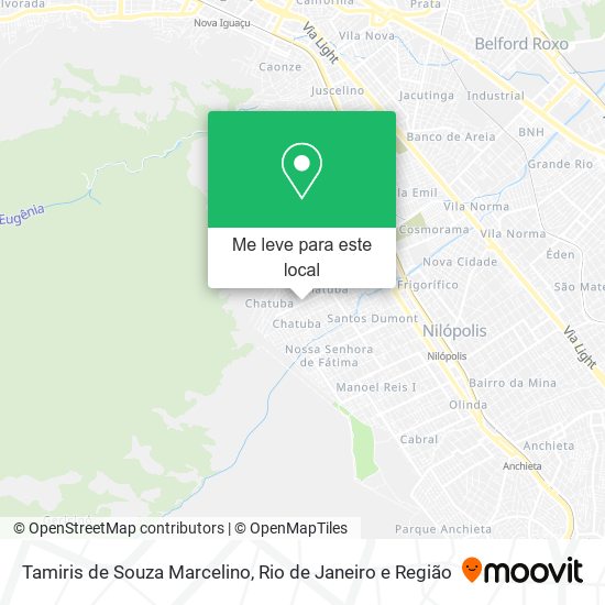 Tamiris de Souza Marcelino mapa