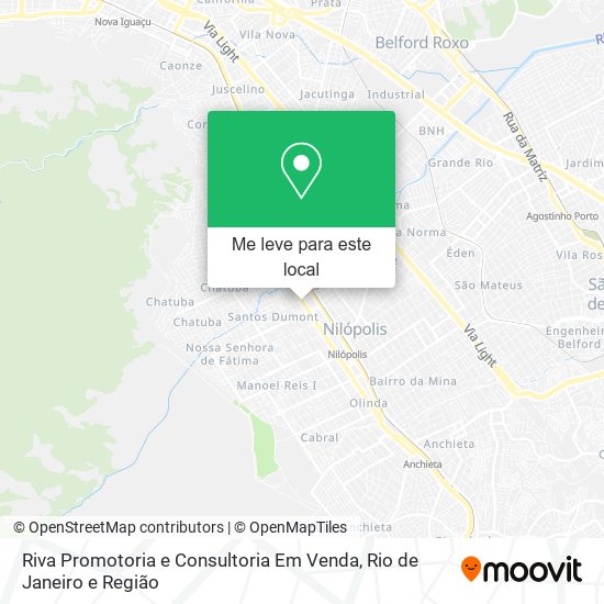 Riva Promotoria e Consultoria Em Venda mapa