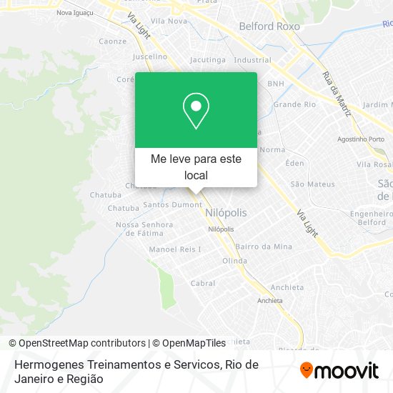 Hermogenes Treinamentos e Servicos mapa