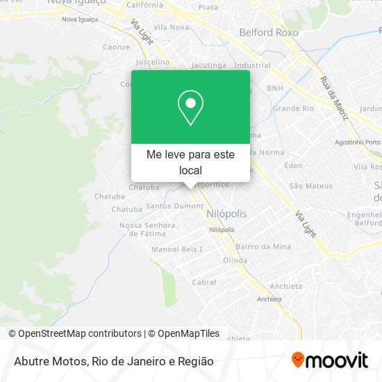 Abutre Motos mapa